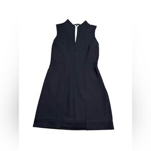 Tibi Black‎ Sheath Mini Dress Sleeveless